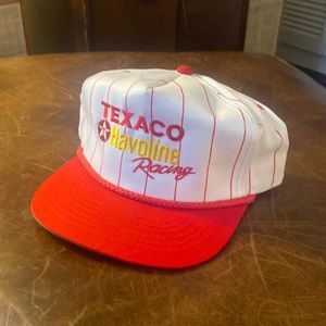 Vintage Texaco Havoline Racing NASCAR hat.